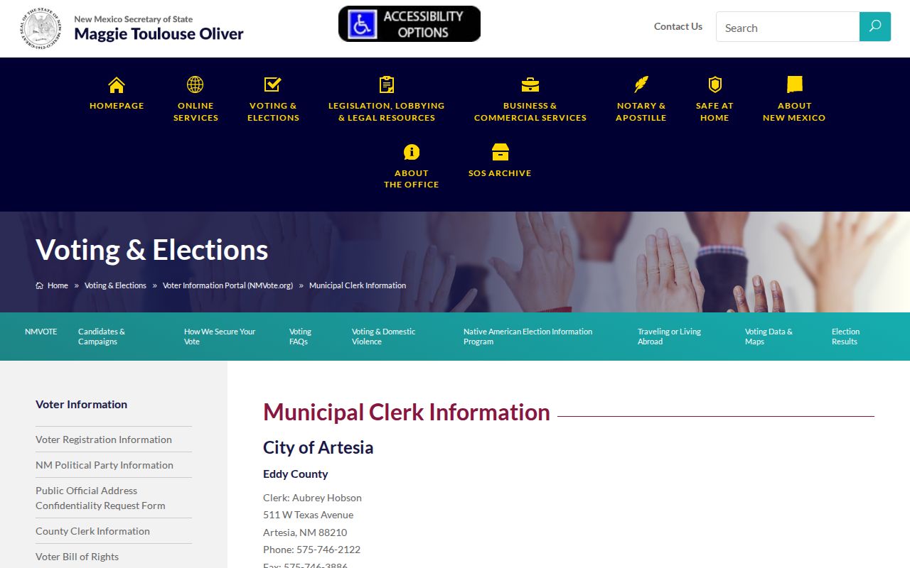 Rio Arriba County court docket municipal clerk contacts for Española
